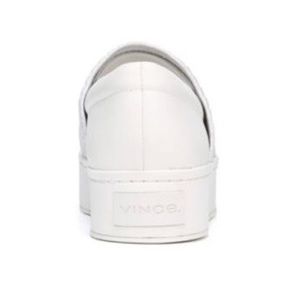 vince weadon leather platform sneakers